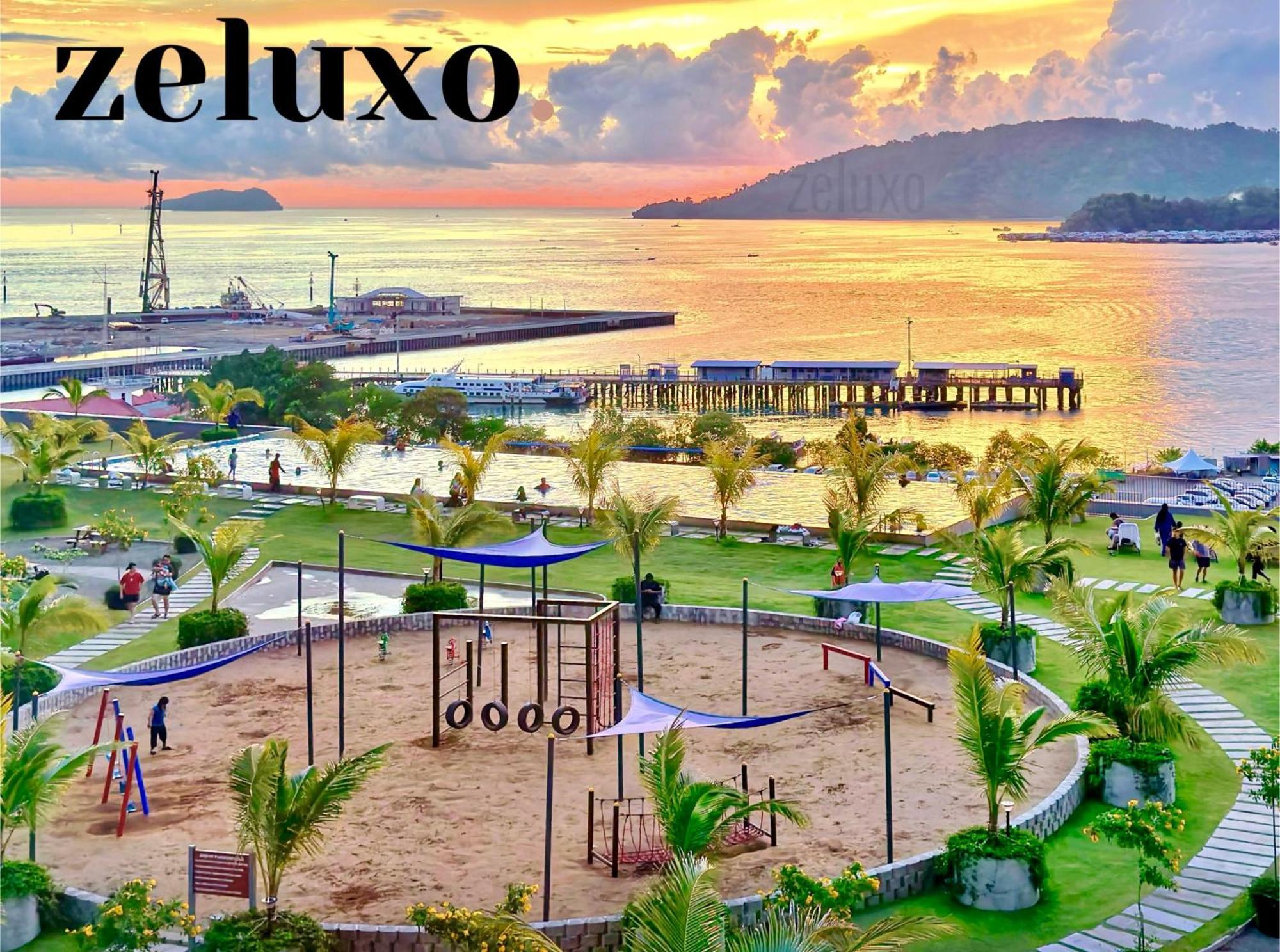 #6 Jesselton Quay City Pads Seaview By Zeluxo Kota Kinabalu Luaran gambar