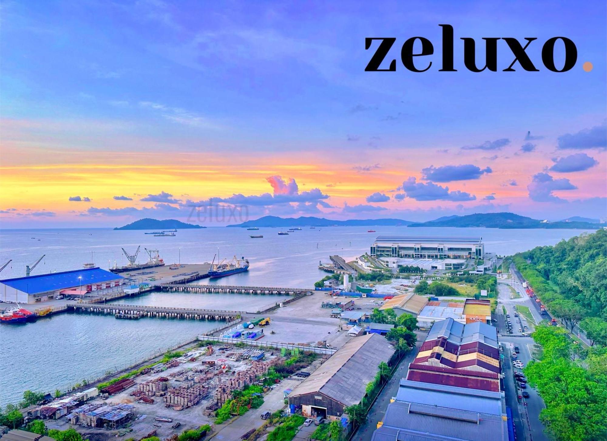 #6 Jesselton Quay City Pads Seaview By Zeluxo Kota Kinabalu Luaran gambar