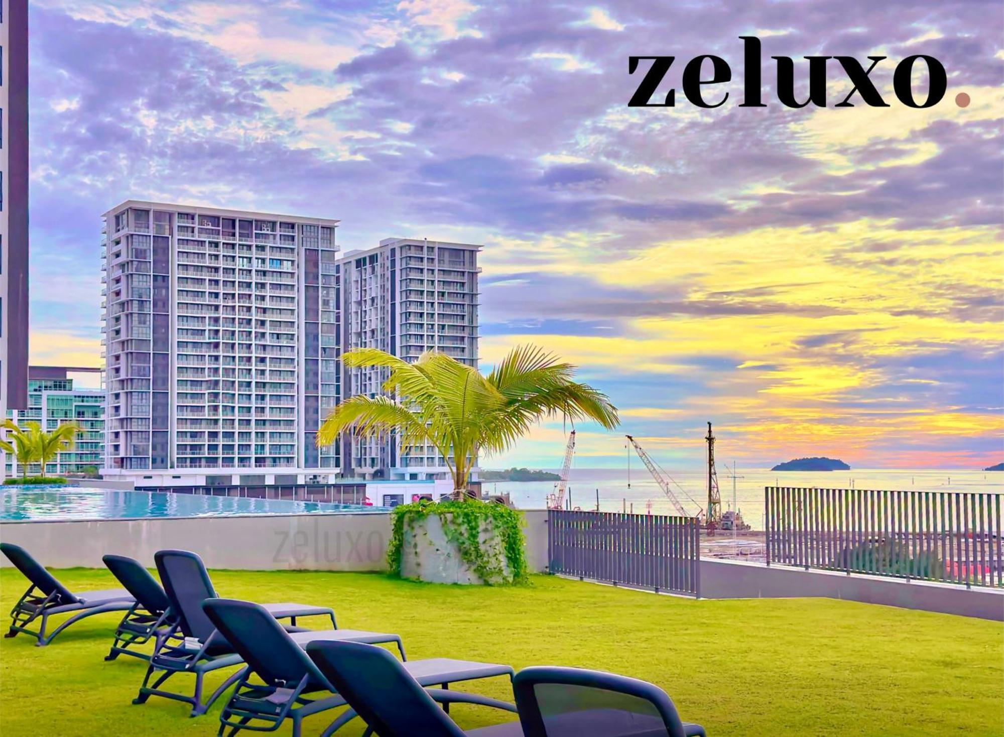 #6 Jesselton Quay City Pads Seaview By Zeluxo Kota Kinabalu Luaran gambar