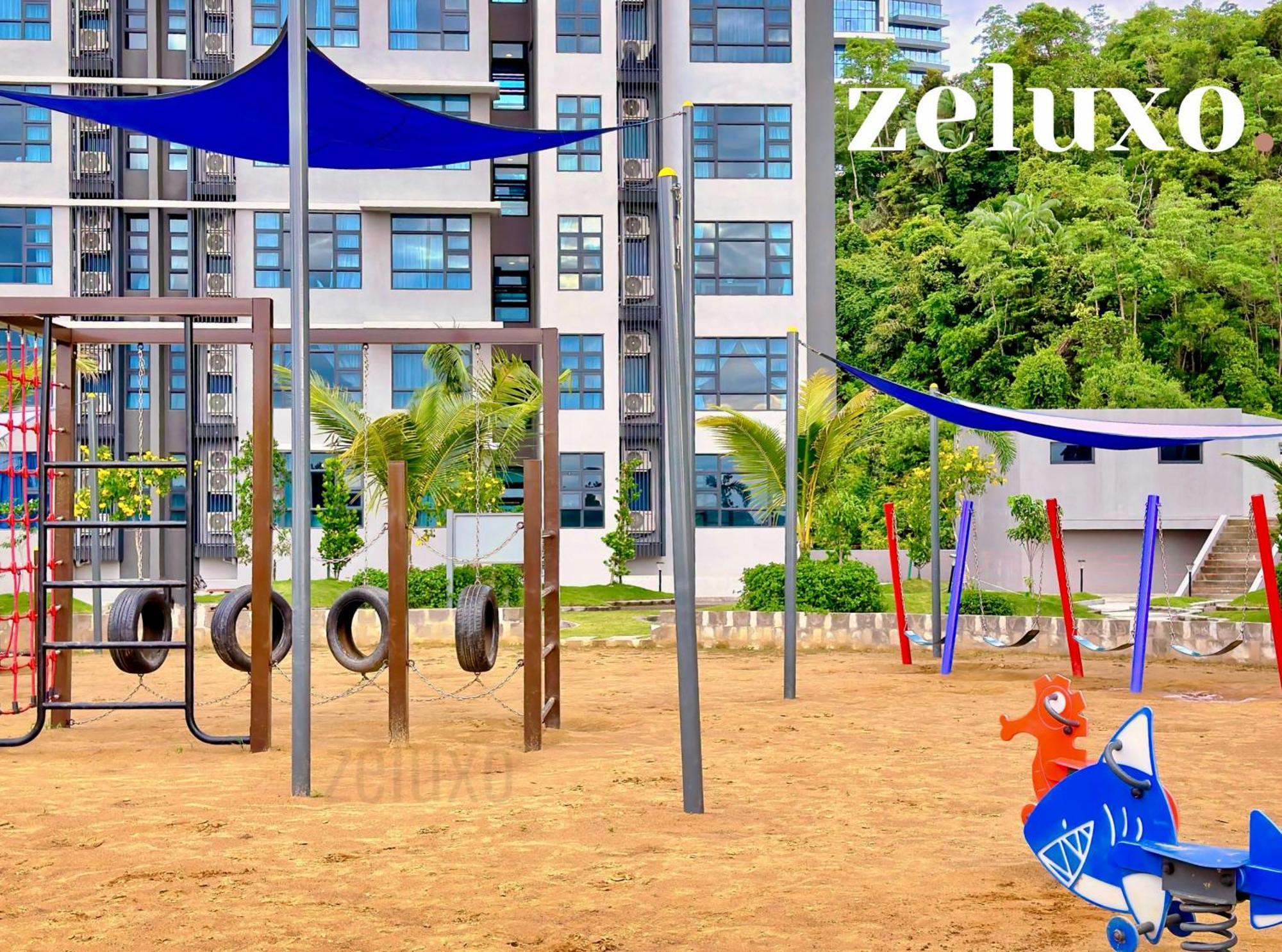 #6 Jesselton Quay City Pads Seaview By Zeluxo Kota Kinabalu Luaran gambar
