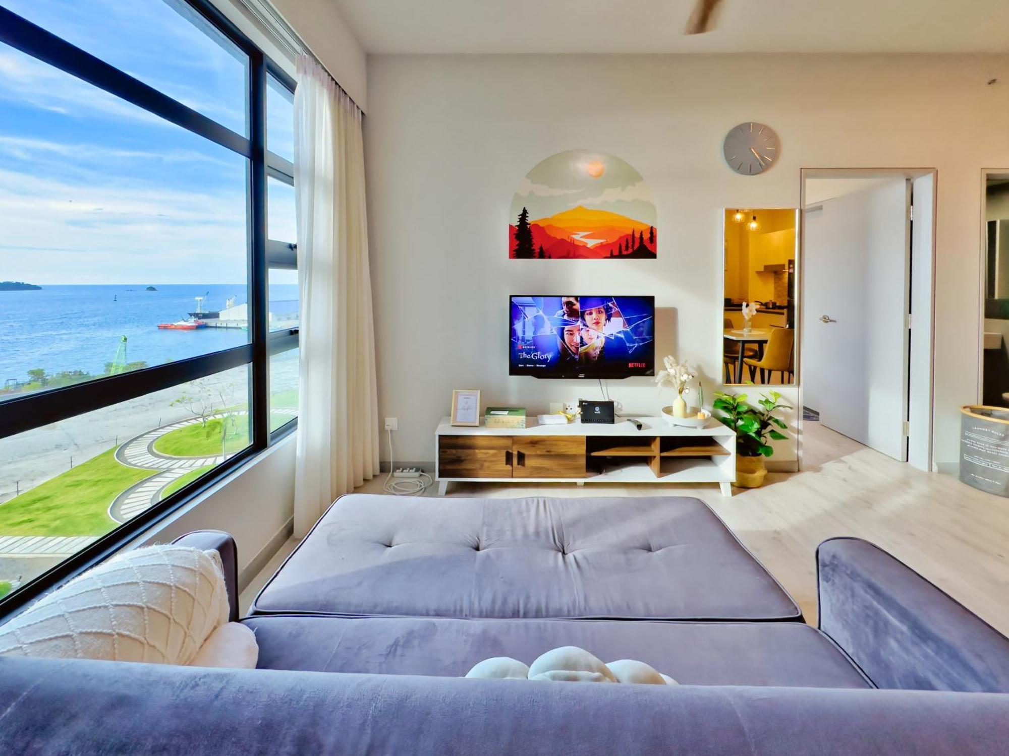 #6 Jesselton Quay City Pads Seaview By Zeluxo Kota Kinabalu Luaran gambar